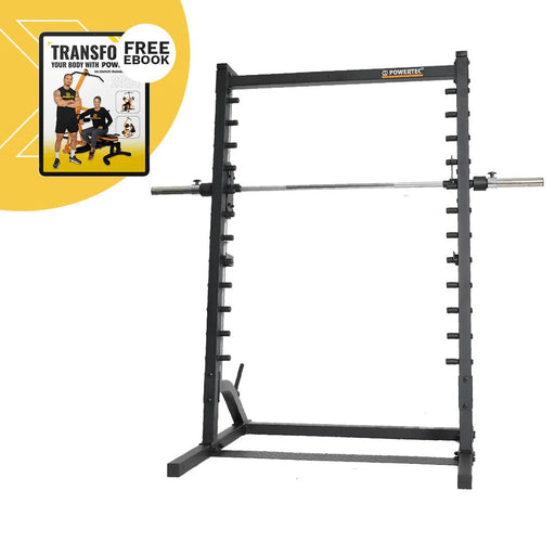 Front view of the Powertec Roller Smith Machine WB-RS with free eBook offer