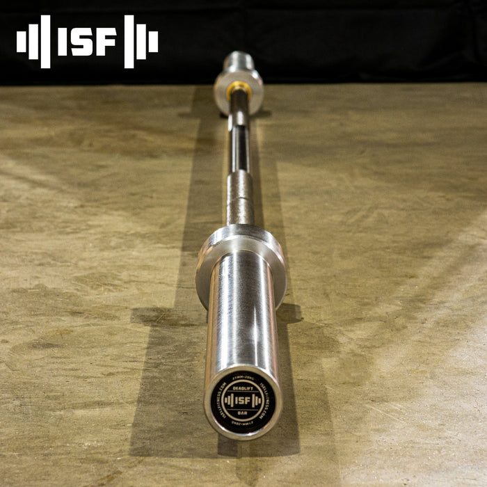 I Sell Fitness Deadlift Barbell Bare Steel 27mm