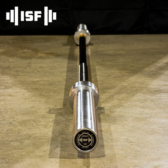 ISF Deadlift Bar Black Ceramic Cerakote 27mm Barbell