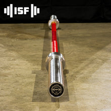 Load image into Gallery viewer, ISF Deadlift Bar Red 27mm