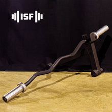Load image into Gallery viewer, ISF Ez Curl Bar - Curling Barbell 2&quot;