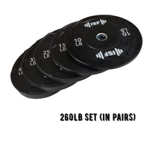 Load image into Gallery viewer, ISF 260LB Bumper Plates Set