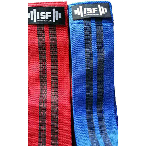 ISF Hip / Booty Bands Red & Blue