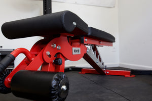 ISF Adjustable Weight Bench Red