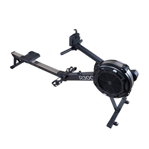 R300 Rower looking down with white background