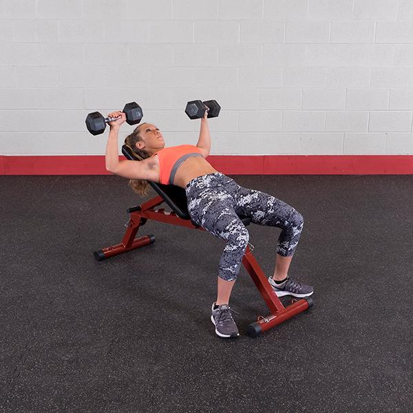 Adjustable Folding Weight Bench - Flat & Incline for Compact Home Workouts