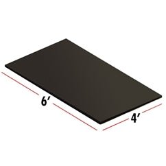 Rubber Mat 4'x6'x3/4" Flooring Stall Mat