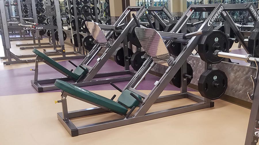 Angled Leg Press Machine Legend 3122 — ISF Fitness Equipment