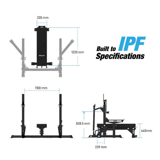Olympic Bench & Shoulder Press Racks — ISF Fitness Equipment