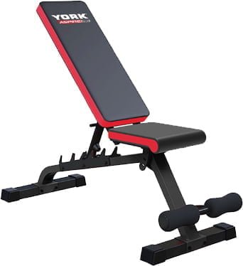 YORK® Aspire 280 FID Bench with Foot Hold Down — ISF Fitness Equipment
