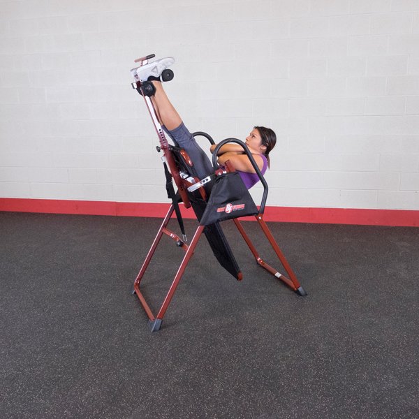 Inversion Table Machine Fitess Connection Best Fitness BFINVER10 Inversion Table - Relieve Back Pain, Improve ...
