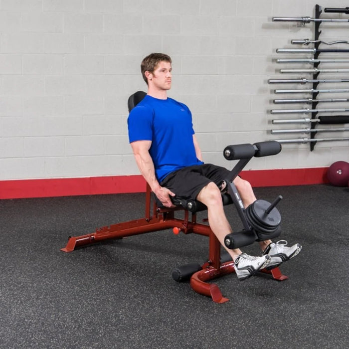 Bench Add Body-Solid Flat Incline Decline Bench GFID100 — ISF Fitness Equipment