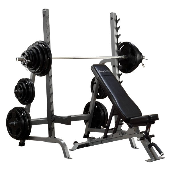 Pro Club Bench Rack Combo SDIB370 — ISF Fitness Equipment