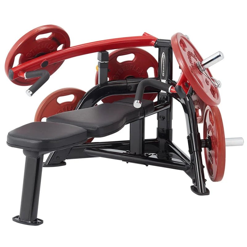 Steelflex プレートローダー ベンチプレス {}=={} Steelflex Plate Loaded Bench Press PLBP — ISF Fitness Equipment