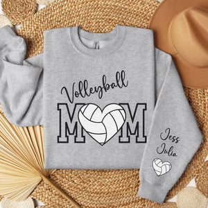 Volleyball Mom Sweatshirt Customized w/ Child's Number