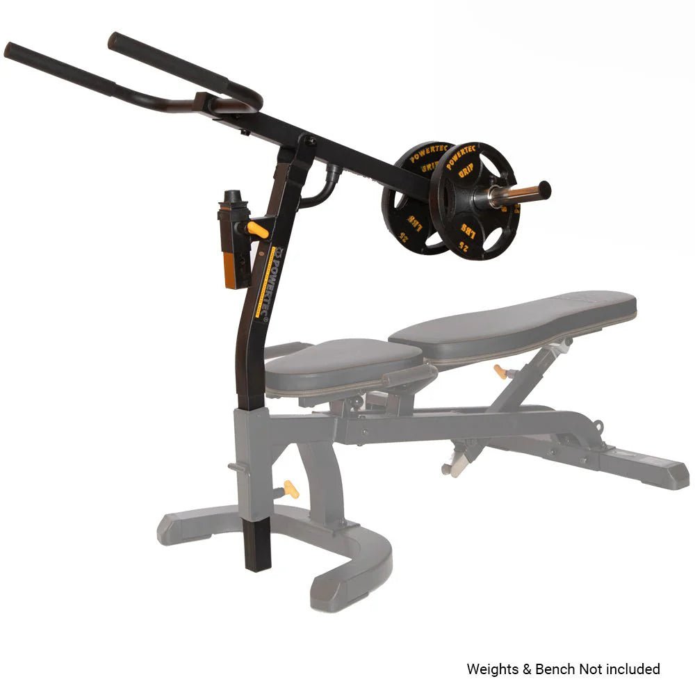 Powertech Machine Powertec Dip Machine Attachment WB-DMA for Chest and Triceps Workouts ...