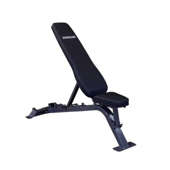 Powerline PFI150 Flat/Incline/Decline Bench Adjustable Home Gym Bench