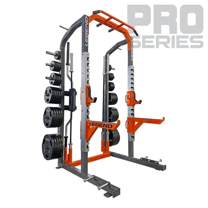 Pro Series Half Cage 3226-8 Legend — ISF Fitness Equipment Pro Series Half Cage 3226-8 Legend — ISF Fitness Equipment