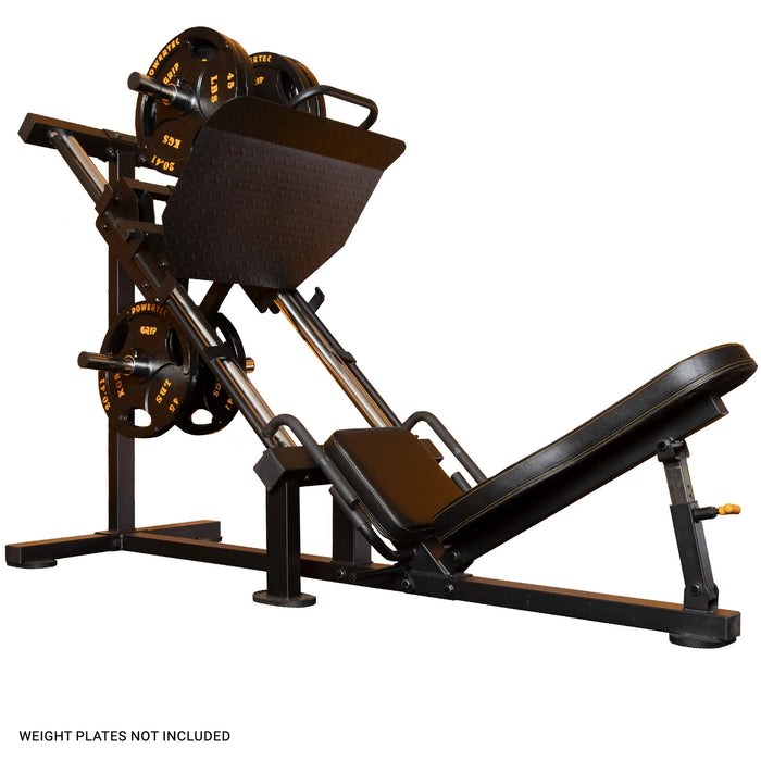 Powertec Leg Press Machine P-LP23 - Compact, High Capacity, Smooth ...