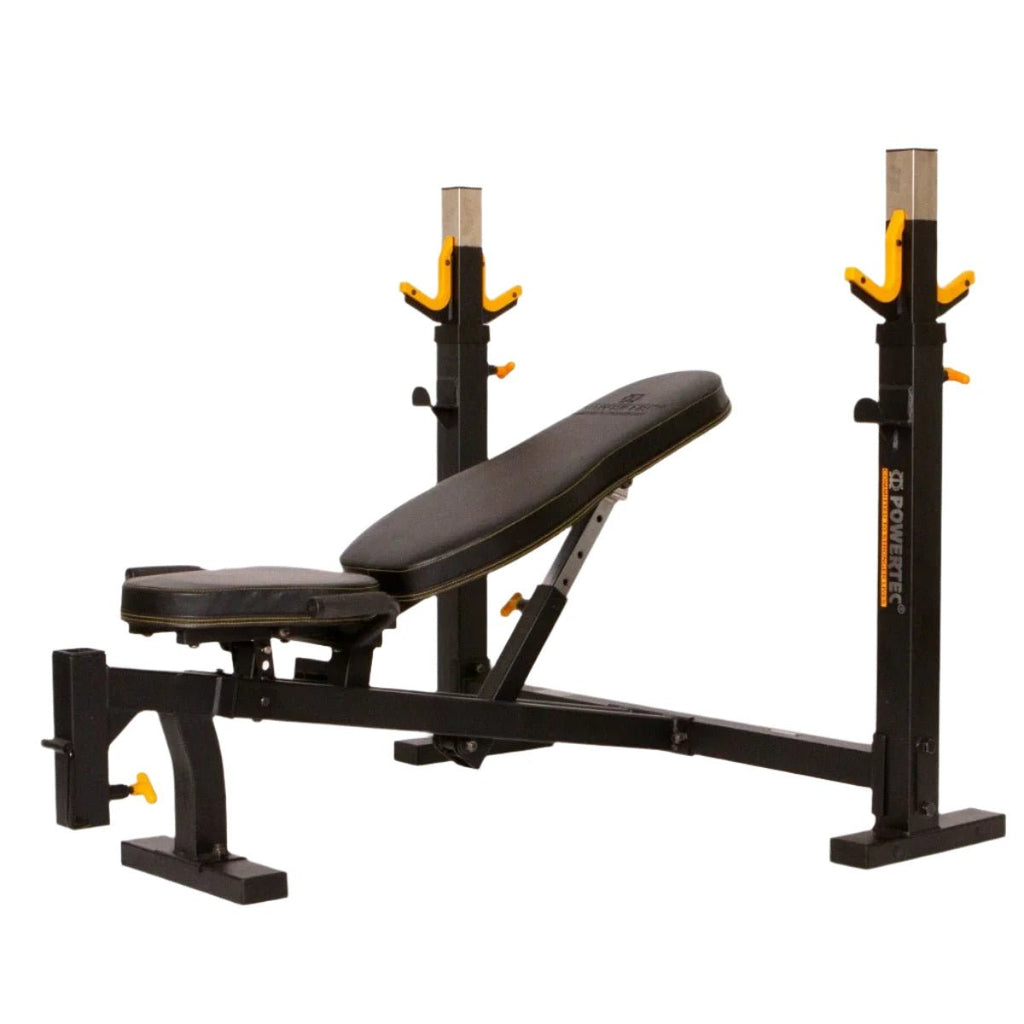 POWERTEC ワークベンチ WB-UB13 Powertec Workbench FID Utility Bench for Home Gyms