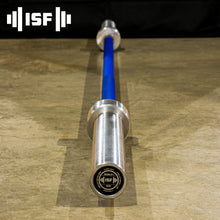 Load image into Gallery viewer, ISF Deadlift Bar Blue Cerakote