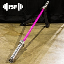 Load image into Gallery viewer, ISF Pink Dead Lift Bar 27mm