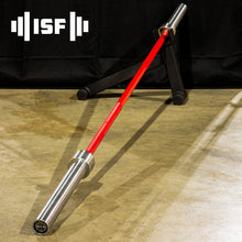 Load image into Gallery viewer, ISF Deadlift Bar Red Ceramic 27mm