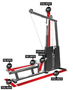 LAT PULLDOWN - LOW ROW COMBO - 945 Legend