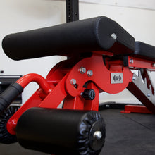 Load image into Gallery viewer, ISF Adjustable Weight Bench FID Red 1000LB