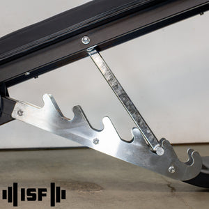 ISF Adjustable Weight Bench FID Black Ladder 1000LB