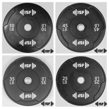 Load image into Gallery viewer, ISF 230lb bumper plate set