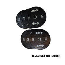 Load image into Gallery viewer, ISF 350LB Bumper Plates Set