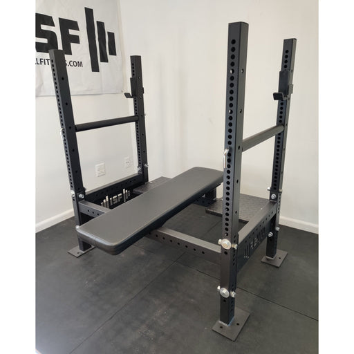 Sholder Bench Rack Olympic Bench & Shoulder Press Racks — ISF Fitness Equipment
