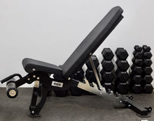 Load image into Gallery viewer, ISF Rubber Hex Dumbbells + Weight Bench Package