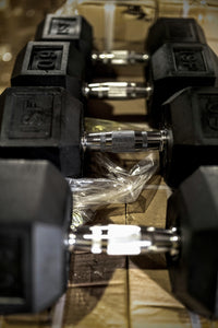 ISF Rubber Hex Dumbbells Pairs
