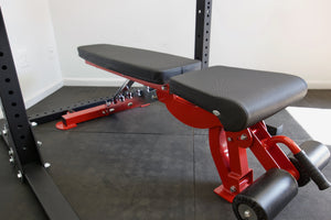 ISF FID adjustable Weight Bench Red
