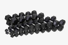 Load image into Gallery viewer, ISF Rubber Hex Dumbbells