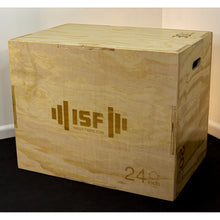 Load image into Gallery viewer, ISF PlyoBox - Wood Plyometric Box - 3-in-1