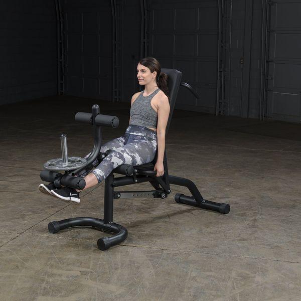 Olympic Adjustable Weight Bench FID with Leg Developer FID46 — ISF