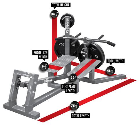 T-Bar Row Legend 3260 — ISF Fitness Equipment - Main Image
